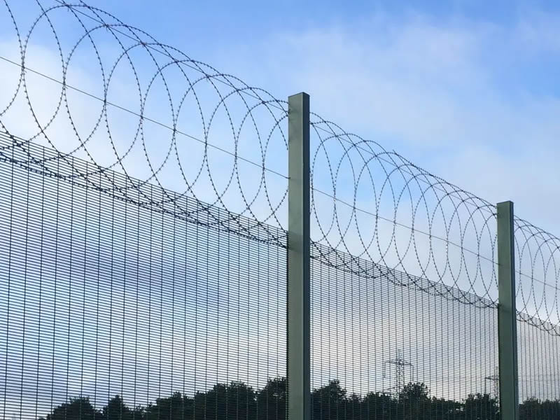 Flat Wrap Razor Wire for Prison Protection